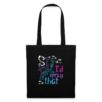 Auto Body Painter Auto Maler Sprayer - Tote Bag - black - Front
