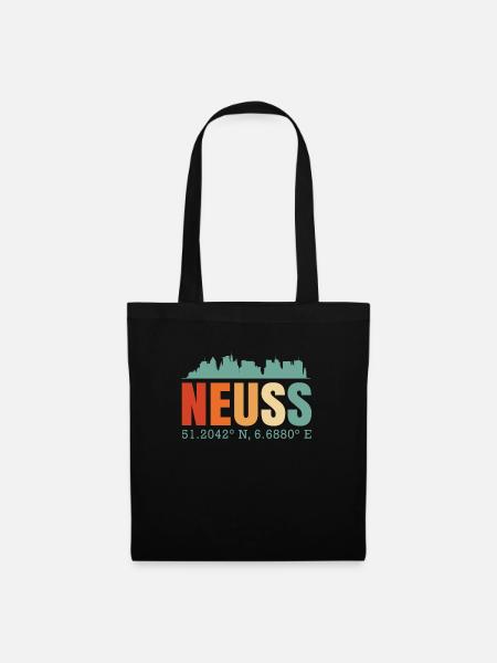 Neuss - Stoffbeutel - Schwarz