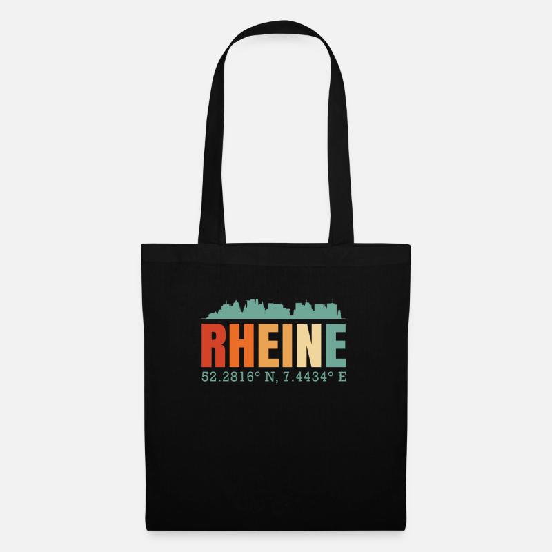 Rheine - Tote Bag - black