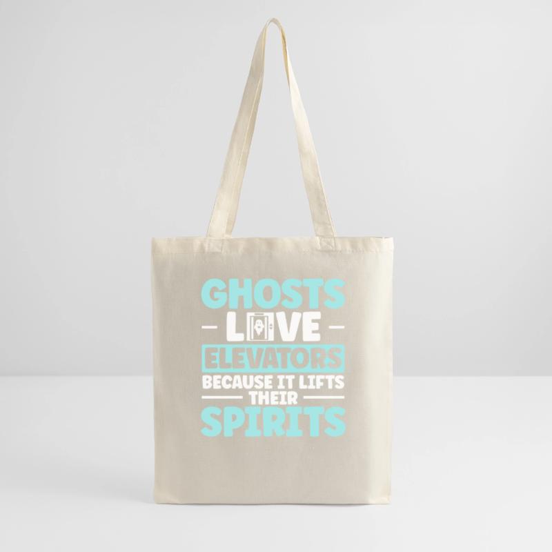 Ghosts Love Elevators Elevator Elevator Technician Tote Bag
