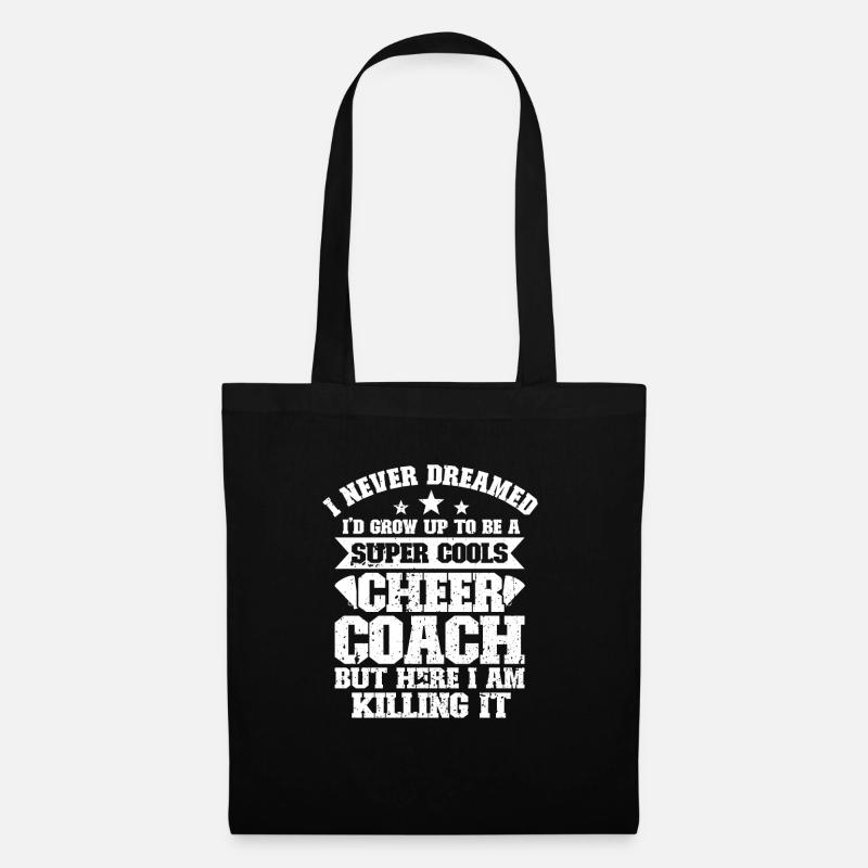 Cheerleader - Stoffbeutel - Schwarz