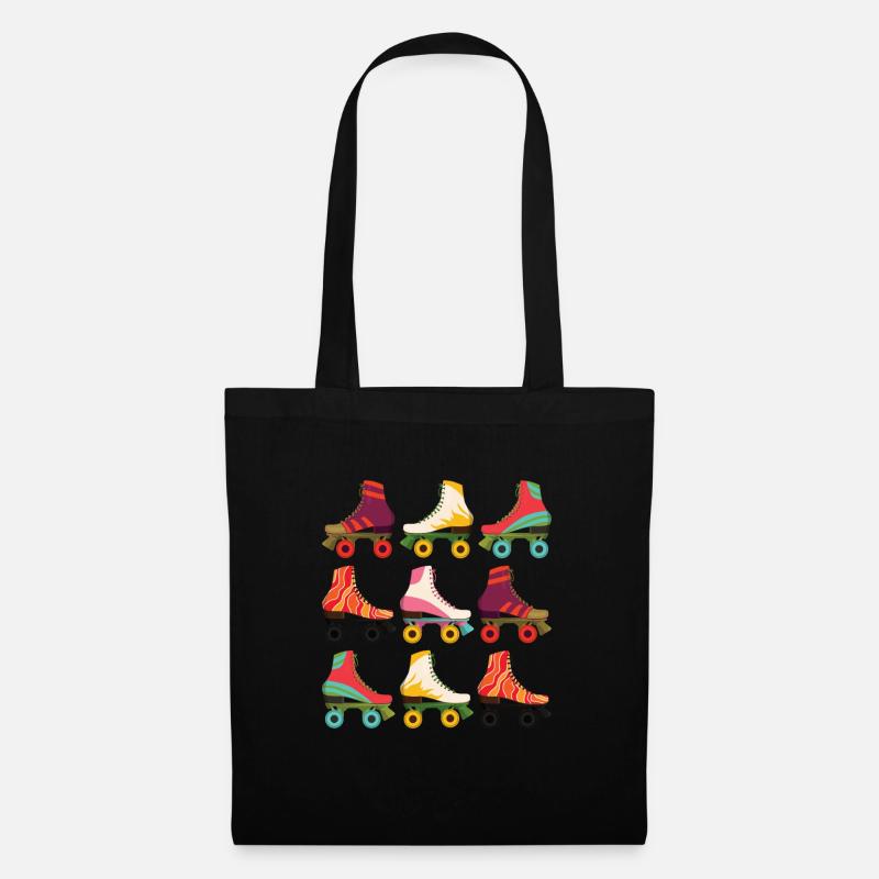 Roller skates - Tote Bag - black