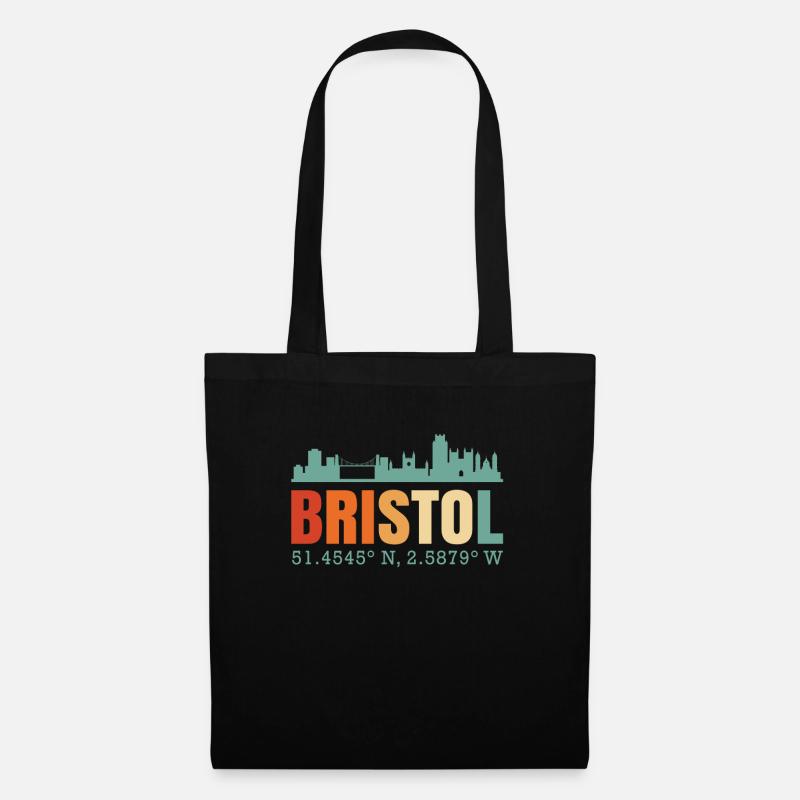 Bristol - Stoffbeutel - Schwarz