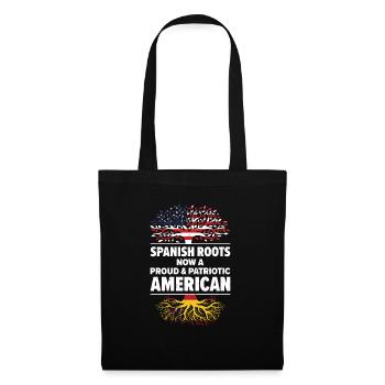 Born Spanish Spain American USA Citizenship - Tote Bag - black - Front