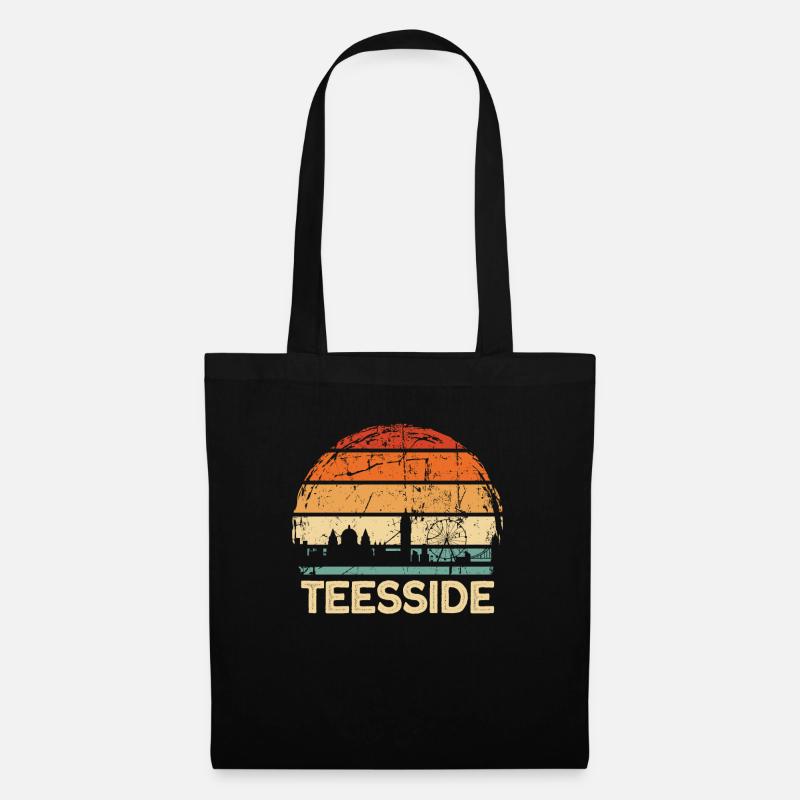 Teesside - Stoffbeutel - Schwarz