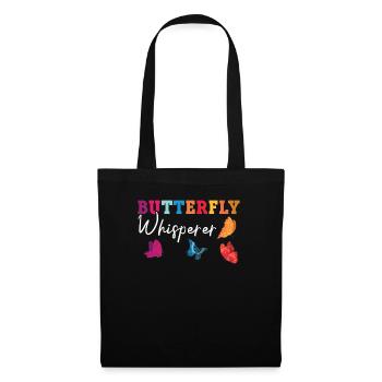 Butterfly Whisperer Entomologie Entomologiste des insectes - Sac en tissu - noir - Devant
