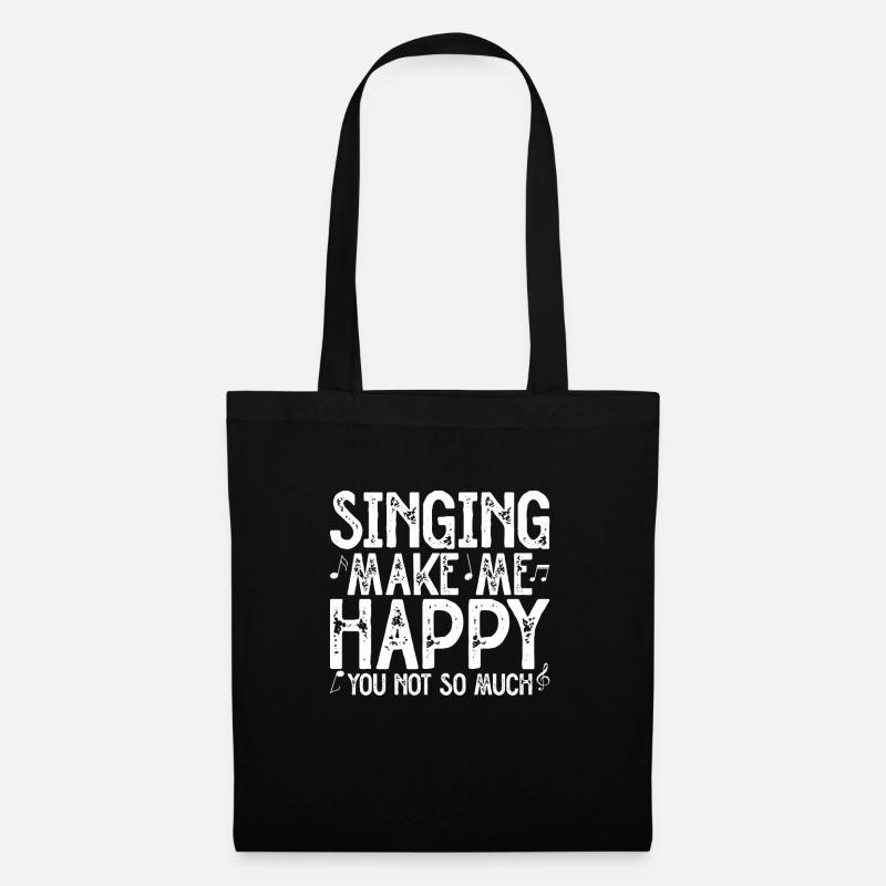 Sing - Tote Bag - black