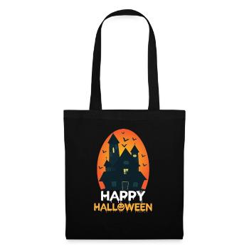 Tenue joyeuse d’Halloween pour le 31 octobre - Sac en tissu - noir - Devant