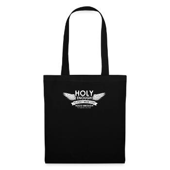 Illustration humoristique et sarcastique des camarades d’église - Sac en tissu - noir - Devant