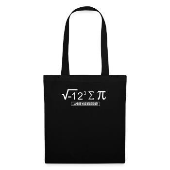 Tartes hilarantes Calculs Calcul Mathématiques - Sac en tissu - noir - Devant