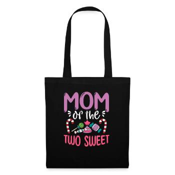 Mom Of The Two Sweet Proud Mother Mama - Tote Bag - black - Front