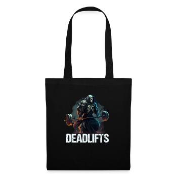 Deadlifts Gym Fitness Fun Workout - Tote Bag - black - Front