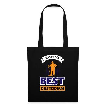 Meilleur gardien du monde - Sac en tissu - noir - Devant