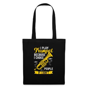 Trumpet - Tote Bag - black - Front