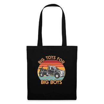 Tow truck - Tote Bag - black - Front
