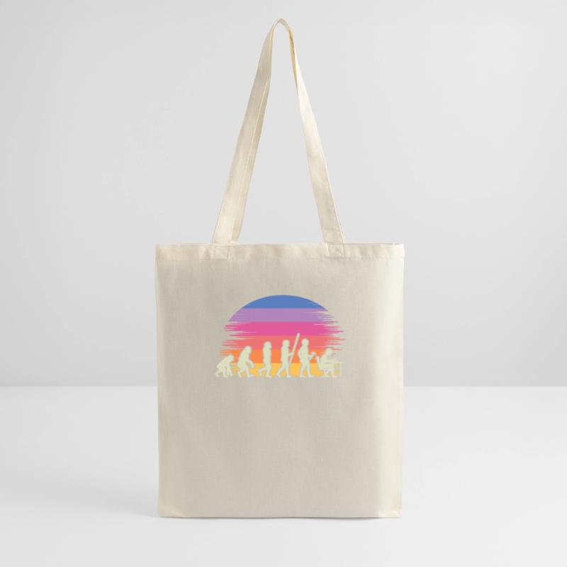 Evolution Gamer with Laptop PC Gaming Evolution Tote Bag
