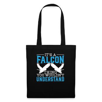 It's A Falcon Thing You Wouldn't Understand Bird - Tote Bag - black - Front