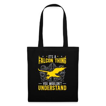 It's A Falcon Thing You Wouldn't Understand Bird - Tote Bag - black - Front