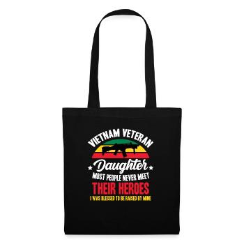 Fière fille d’un vétéran du Vietnam - Sac en tissu - noir - Devant