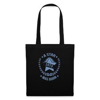 Une star est née en 1973 - Sac en tissu - noir - Devant