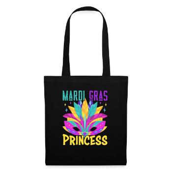 Carnival Family Matching Mardi Gras Princess - Stoffbeutel - Schwarz - Vorne