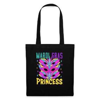 Carnival Family Matching Mardi Gras Princess - Stoffbeutel - Schwarz - Vorne