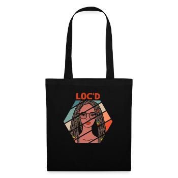 It's The Locs For Me - Afro Hair Black American - Tote Bag - black - Front