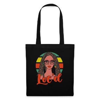 It's The Locs For Me - Afro Hair Black American - Tote Bag - black - Front