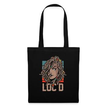 It's The Locs For Me - Afro Hair Black American - Tote Bag - black - Front