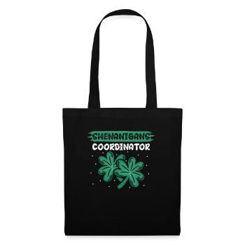 Coordonnatrice de Shenanigan’s de Merry St. Patrick’s - Sac en tissu - noir - Devant