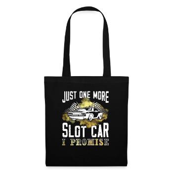 Just one more game car, I promise it - slot - Tote Bag - black - Front