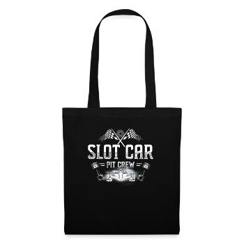 Slot Car Pit Crew - Slot Car - Tote Bag - black - Front