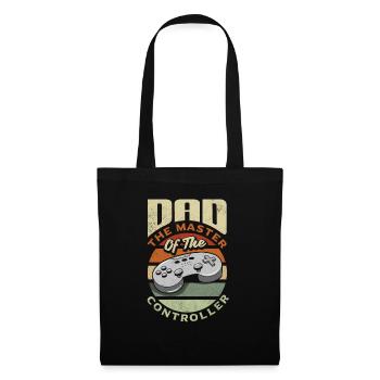 Dad The Master Of The Controller Fathers Day Gamer - Tote Bag - black - Front