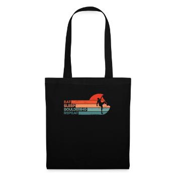Fun bouldering & climbing - Tote Bag - black - Front