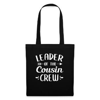 Leader of the Cousin Crew | Family Celebration - Tote Bag - black - Front