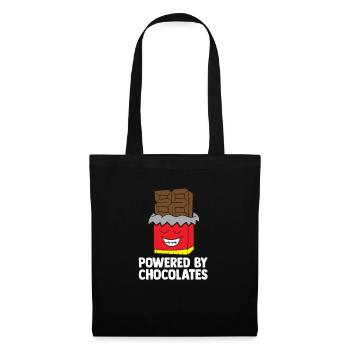 Chocolate Lover Chocolate Milk Chocolate Bars - Tote Bag - black - Front