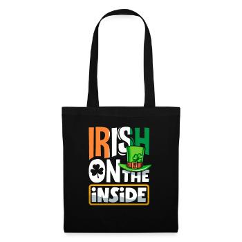 Irlandais pour un jour ivre pour une semaine Fête de la Saint-Patrick - Sac en tissu - noir - Devant