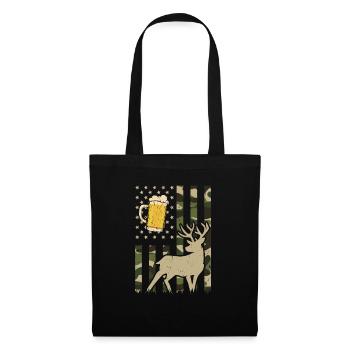 Hunting and beer - Tote Bag - black - Front