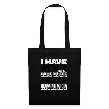I HAVE YET TO BE IN A GAME WHERE LUCK WAS INVOLVED - Tote Bag - black - Front