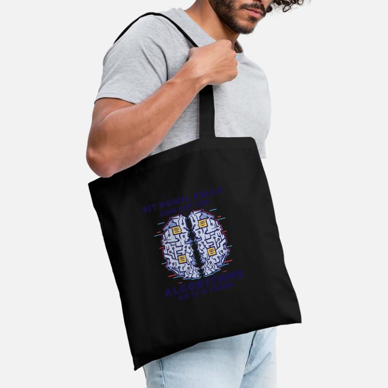 Computer Algorithm Programmer Artificial Tote Bag