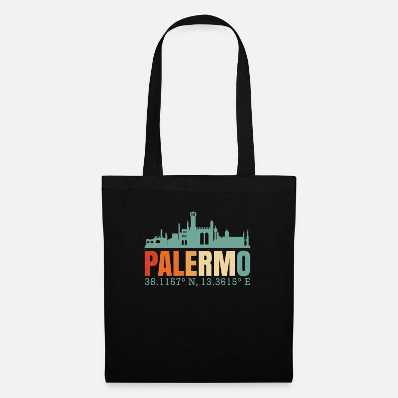 Palermo - Stoffbeutel - Schwarz