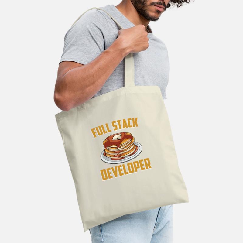 Full Stack Entwickler - Coder Science Programmer Stoffbeutel