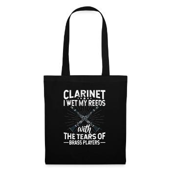 Clarinet Player Orchestra Musicians - Tote Bag - black - Front