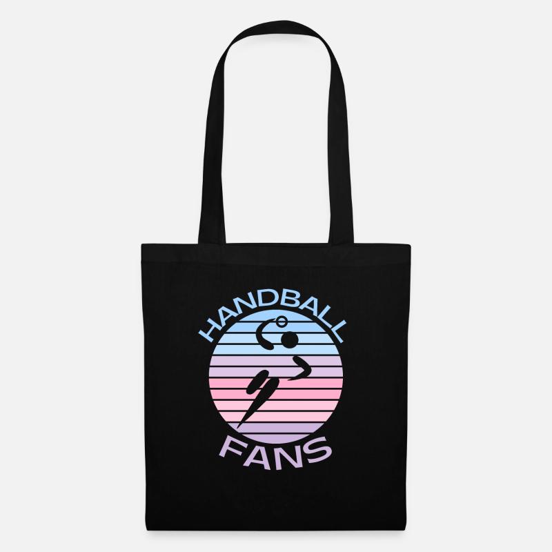 Handballfans - Stoffbeutel - Schwarz