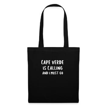 Le Cap-Vert appelle et je dois partir - Sac en tissu - noir - Devant