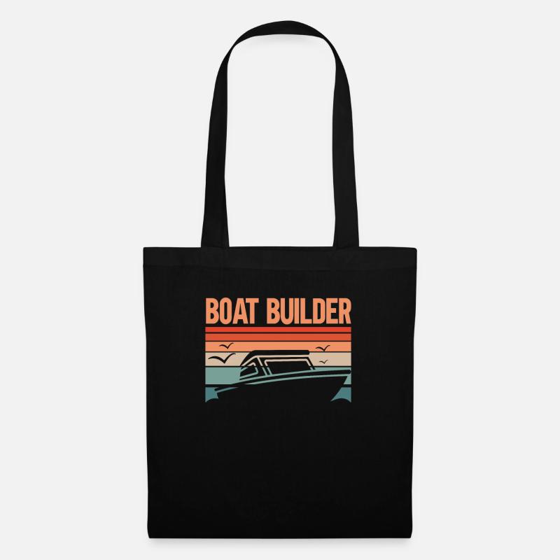 Boat Builder - Tote Bag - black