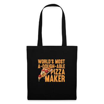 Pizza Baker Make your own pizza - Tote Bag - black - Front