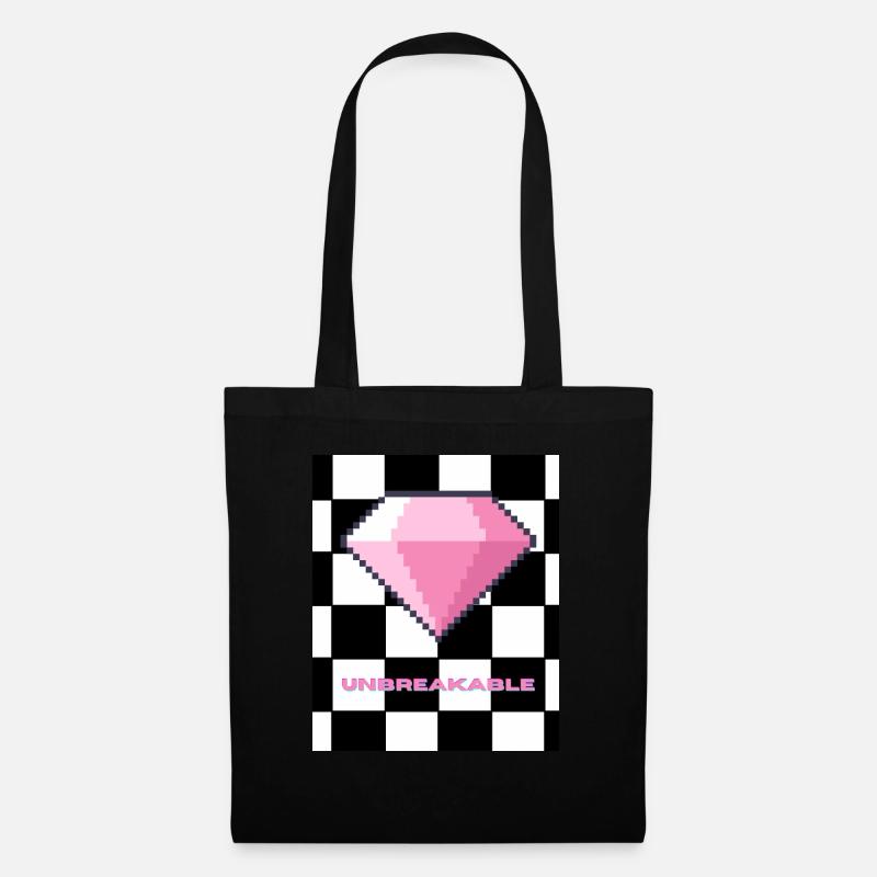 Diamond Unbreakable - Stoffbeutel - Schwarz
