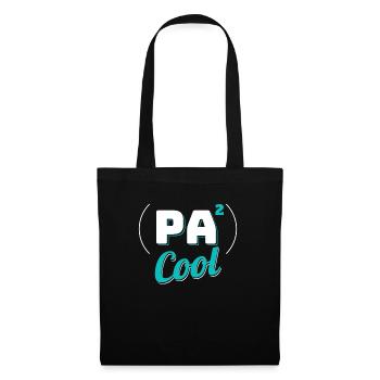 Papa coole Geschenkidee für Vatertagszitat - Stoffbeutel - Schwarz - Vorne