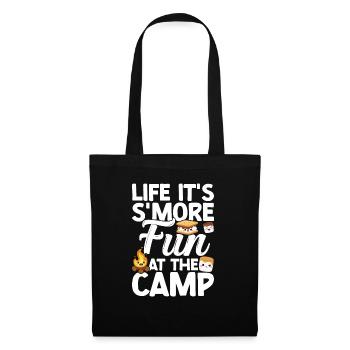 Marshmallow S'more - Tote Bag - black - Front